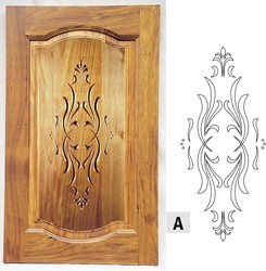 A-Porte d' armoire Classique       ( 2 pièces calibre )