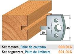 Limiteurs pour porte-outil
