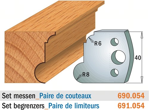 Profielmessen voor profielfreeskop