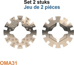 Lame Oscillante Lames Multi-outils Oscillantes 5 Pièces Pour Bois En Plastique - Bricolage