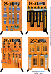 Petit présentoir du comptoir pour outils