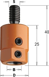 Adaptateur, gauche