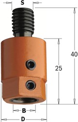 Adaptateur, gauche