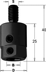 Adaptateur, droite