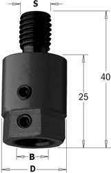 Adaptateur, droite