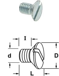 Coninche boulon à tête hexagonale