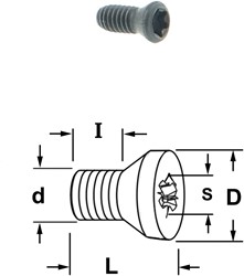 Boulon torx coniche
