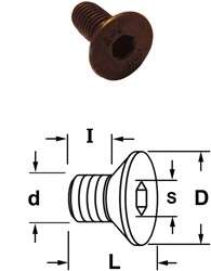 Coninche boulon à tête hexagonale