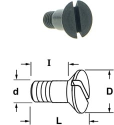 Boulon conique avec siège