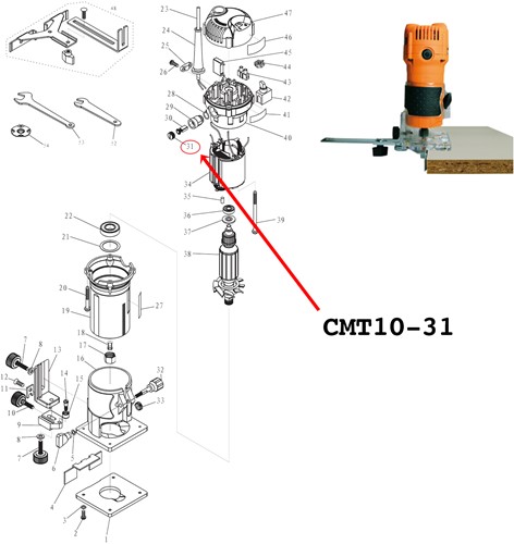 Koolborstel bescherming