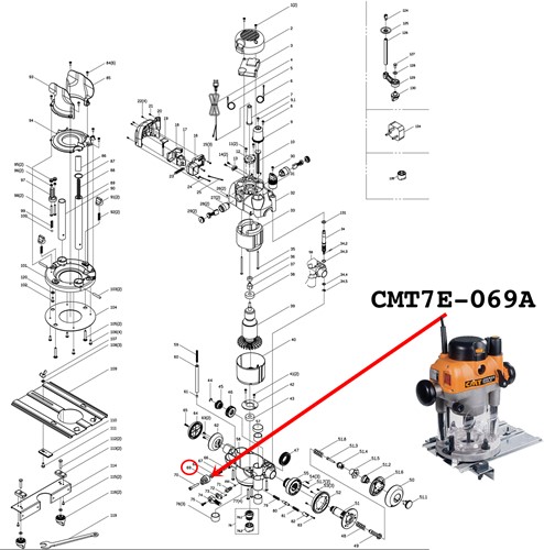 68,69_70_DEPTH STOP KNOB ASSEMBLY""