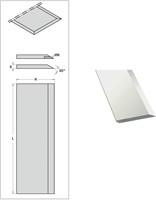 Schaafmes 18% 400x20x3 