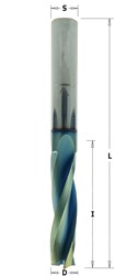 Positieve spiraalfrees, HWM + coating