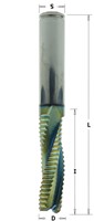 Positieve schrobfrees, HWM + coating